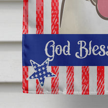 Load image into Gallery viewer, God Bless American Flag with French Bulldog Flag Canvas House Size BB2168CHF
