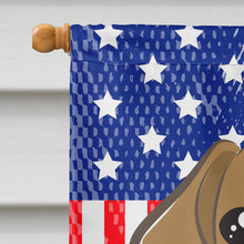 Load image into Gallery viewer, God Bless American Flag with Beagle Flag Canvas House Size BB2169CHF
