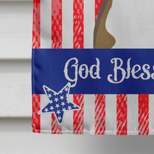 Load image into Gallery viewer, God Bless American Flag with Beagle Flag Canvas House Size BB2169CHF