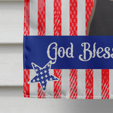Load image into Gallery viewer, God Bless American Flag with Doberman Flag Canvas House Size BB2175CHF