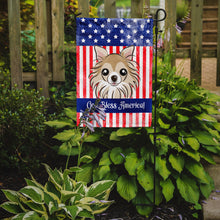 Load image into Gallery viewer, God Bless American Flag with Chihuahua Garden Flag – Decorative Outdoor Yard Flag BB2181GF