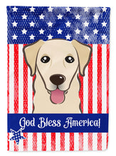 Load image into Gallery viewer, God Bless American Flag with Golden Retriever Garden Flag – Decorative Outdoor Yard Flag BB2182GF