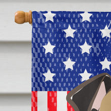 Load image into Gallery viewer, God Bless American Flag with Jack Russell Terrier Flag Canvas House Size BB2191CHF