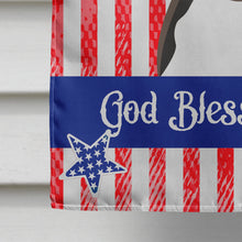Load image into Gallery viewer, God Bless American Flag with Jack Russell Terrier Flag Canvas House Size BB2191CHF