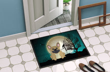 Load image into Gallery viewer, Halloween Scary French Bulldog Cream Doormat - 24x36 Decorative Floor Mat – Indoor/Outdoor Rug with Artistic Flair BB2200JMAT