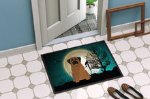 Load image into Gallery viewer, Halloween Scary Mastiff Brindle Doormat - 24x36 Decorative Floor Mat – Indoor/Outdoor Rug with Artistic Flair BB2205JMAT