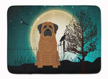 Load image into Gallery viewer, Halloween Scary Mastiff Brindle Machine Washable Memory Foam Mat BB2205RUG