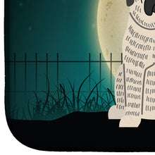 Load image into Gallery viewer, Halloween Scary Mastiff Brindle White Dish Drying Mat – Absorbent, Artistic Kitchen Essentials BB2206DDM