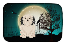 Load image into Gallery viewer, Halloween Scary Lowchen Dish Drying Mat – Absorbent, Artistic Kitchen Essentials BB2209DDM
