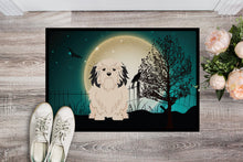 Load image into Gallery viewer, Halloween Scary Lowchen Doormat - 24x36 Decorative Floor Mat – Indoor/Outdoor Rug with Artistic Flair BB2209JMAT