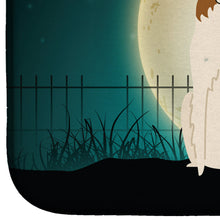 Load image into Gallery viewer, Halloween Scary Borzoi Dish Drying Mat – Absorbent, Artistic Kitchen Essentials BB2213DDM