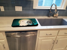 Load image into Gallery viewer, Halloween Scary South Russian Sheepdog Dish Drying Mat – Absorbent, Artistic Kitchen Essentials BB2214DDM
