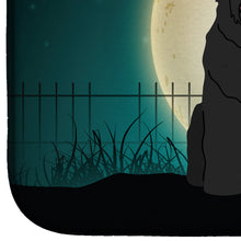 Load image into Gallery viewer, Halloween Scary Black Russian Terrier Dish Drying Mat – Absorbent, Artistic Kitchen Essentials BB2216DDM