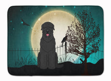 Load image into Gallery viewer, Halloween Scary Black Russian Terrier Machine Washable Memory Foam Mat BB2216RUG
