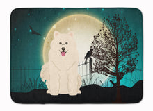 Load image into Gallery viewer, Halloween Scary Samoyed Machine Washable Memory Foam Mat BB2220RUG