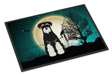 Load image into Gallery viewer, Halloween Scary Standard Schnauzer Salt and Pepper Doormat - 24x36 Decorative Floor Mat – Indoor/Outdoor Rug with Artistic Flair BB2223JMAT