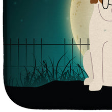 Load image into Gallery viewer, Halloween Scary Saint Bernard Dish Drying Mat – Absorbent, Artistic Kitchen Essentials BB2225DDM