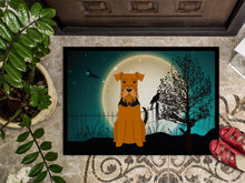 Load image into Gallery viewer, Halloween Scary Airedale Doormat - 24x36 Decorative Floor Mat – Indoor/Outdoor Rug with Artistic Flair BB2231JMAT
