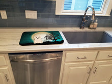 Load image into Gallery viewer, Halloween Scary Westie Dish Drying Mat – Absorbent, Artistic Kitchen Essentials BB2232DDM