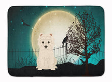 Load image into Gallery viewer, Halloween Scary Westie Machine Washable Memory Foam Mat BB2232RUG