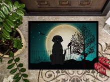 Load image into Gallery viewer, Halloween Scary Black Labrador Doormat - 24x36 Decorative Floor Mat – Indoor/Outdoor Rug with Artistic Flair BB2247JMAT