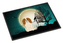 Load image into Gallery viewer, Halloween Scary Cavalier Spaniel Doormat - 24x36 Decorative Floor Mat – Indoor/Outdoor Rug with Artistic Flair BB2248JMAT