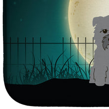 Load image into Gallery viewer, Halloween Scary Glen of Imal Grey Dish Drying Mat – Absorbent, Artistic Kitchen Essentials BB2249DDM