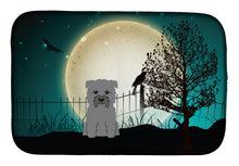 Load image into Gallery viewer, Halloween Scary Glen of Imal Grey Dish Drying Mat – Absorbent, Artistic Kitchen Essentials BB2249DDM