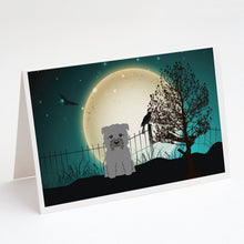 Load image into Gallery viewer, Halloween Scary Glen of Imal Grey Greeting Cards -  Blank Note Cards – 8-Pack of Artist-Designed Cards with Envelopes
