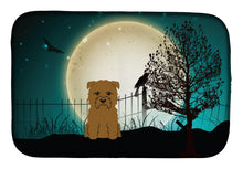 Load image into Gallery viewer, Halloween Scary Glen of Imal Tan Dish Drying Mat – Absorbent, Artistic Kitchen Essentials BB2250DDM