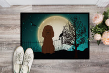 Load image into Gallery viewer, Halloween Scary Irish Water Spaniel Doormat - 24x36 Decorative Floor Mat – Indoor/Outdoor Rug with Artistic Flair BB2253JMAT