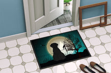 Load image into Gallery viewer, Halloween Scary Giant Schnauzer Doormat - 24x36 Decorative Floor Mat – Indoor/Outdoor Rug with Artistic Flair BB2256JMAT