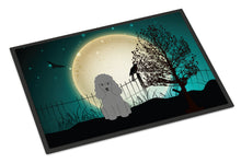 Load image into Gallery viewer, Halloween Scary Poodle Silver Doormat - 24x36 Decorative Floor Mat – Indoor/Outdoor Rug with Artistic Flair BB2258JMAT
