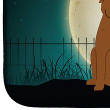 Load image into Gallery viewer, Halloween Scary Dogue de Bourdeaux Dish Drying Mat – Absorbent, Artistic Kitchen Essentials BB2263DDM
