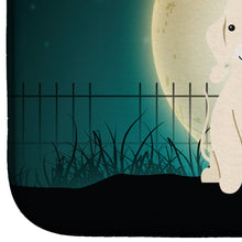 Load image into Gallery viewer, Halloween Scary Bedlington Terrier Sandy Dish Drying Mat – Absorbent, Artistic Kitchen Essentials BB2281DDM
