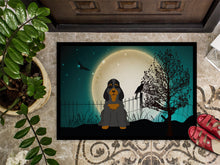 Load image into Gallery viewer, Halloween Scary Cocker Spaniel Black Tan Doormat - 24x36 Decorative Floor Mat – Indoor/Outdoor Rug with Artistic Flair BB2283JMAT