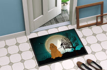 Load image into Gallery viewer, Halloween Scary Cocker Spaniel Red Doormat - 24x36 Decorative Floor Mat – Indoor/Outdoor Rug with Artistic Flair BB2285JMAT