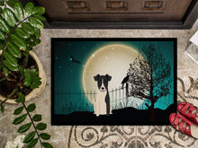 Load image into Gallery viewer, Halloween Scary Smooth Fox Terrier Doormat - 24x36 Decorative Floor Mat – Indoor/Outdoor Rug with Artistic Flair BB2288JMAT