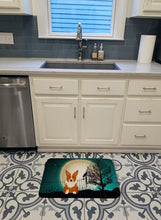 Load image into Gallery viewer, Halloween Scary Corgi Machine Washable Memory Foam Mat BB2290RUG