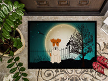 Load image into Gallery viewer, Halloween Scary Wire Fox Terrier Doormat - 24x36 Decorative Floor Mat – Indoor/Outdoor Rug with Artistic Flair BB2291JMAT