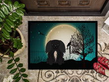 Load image into Gallery viewer, Halloween Scary Pekingnese Black Doormat - 24x36 Decorative Floor Mat – Indoor/Outdoor Rug with Artistic Flair BB2297JMAT