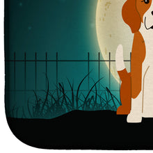 Load image into Gallery viewer, Halloween Scary English Foxhound Dish Drying Mat – Absorbent, Artistic Kitchen Essentials BB2300DDM