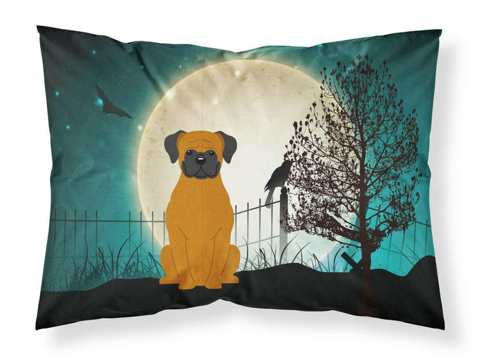 Halloween Scary Fawn Boxer Fabric Standard Pillowcase – Artistic Decorative Front, White Back BB2305PILLOWCASE