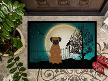 Load image into Gallery viewer, Halloween Scary Brindle Boxer Doormat - 24x36 Decorative Floor Mat – Indoor/Outdoor Rug with Artistic Flair BB2307JMAT