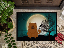 Load image into Gallery viewer, Halloween Scary Chow Chow Red Doormat - 24x36 Decorative Floor Mat – Indoor/Outdoor Rug with Artistic Flair BB2332JMAT