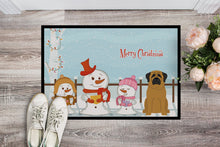 Load image into Gallery viewer, Merry Christmas Carolers Mastiff Doormat - 24x36 Decorative Floor Mat – Indoor/Outdoor Rug with Artistic Flair BB2349JMAT