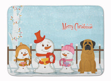 Load image into Gallery viewer, Merry Christmas Carolers Mastiff Machine Washable Memory Foam Mat BB2349RUG