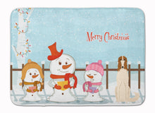 Load image into Gallery viewer, Merry Christmas Carolers Borzoi Machine Washable Memory Foam Mat BB2354RUG
