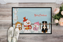 Load image into Gallery viewer, Merry Christmas Carolers Entlebucher Doormat - 24x36 Decorative Floor Mat – Indoor/Outdoor Rug with Artistic Flair BB2369JMAT
