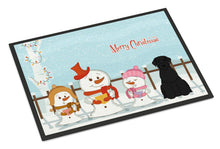 Load image into Gallery viewer, Merry Christmas Carolers Giant Schnauzer Doormat - 24x36 Decorative Floor Mat – Indoor/Outdoor Rug with Artistic Flair BB2397JMAT